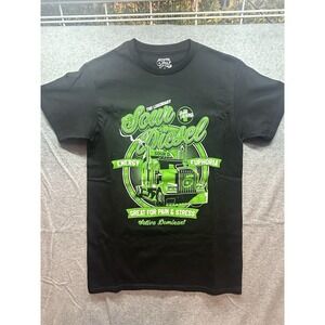 Men's Small Graphic Sour Diesel T-Shirt Weed Trucking Semi Truck Tee Streetwear